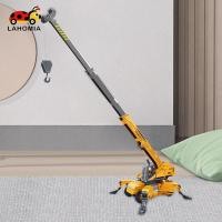 ราคา [ลาโฮเมีย] โมเดลรถของเล่นเครนวิศวกรรมรถบรรทุกเครนก่อสร้างสมจริง (27177059204)