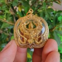 ราคา พญาครุฑจับนาค งานชุบทองเลี่ยมกรอบทองพร้อมให้บูชา เสริมอำนาจบารมีมีชัยชนะเหนือศัตรู (5182875315)