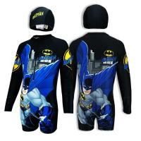 ราคา ชุดว่ายน้ำเด็ก Batman *ลิขสิทธิ์แท้* ผลิตไทย ลายแบทแมน ผ้าคุณภาพดี แบรนด์แท้ แถมหมวกว่ายน้ำ และถุงใส่ชุด (21903026168)