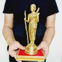 ราคา รูปหล่อพระสีวลีเดินดงมหาลาภ หลวงปู่โต๊ะ วัดประดู่ฉิมพลี (สูง25ซม.)เนื้อทองเหลืองลงผิวขัดเงาใหม่ บูชาเสริมโชคลาภ (28027699654)