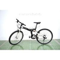 ราคา จักรยานเสือภูเขาญี่ปุ่น - ล้อ 26 นิ้ว - มีเกียร์ - อลูมิเนียม - มีโช๊ค - พับได้ - Doppelganger - สีดำ [จักรยานมือสอง] (29617807636)