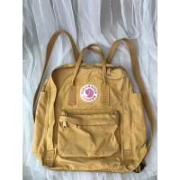 ราคา หมด แท้! กระเป๋าเป้ Fjallraven Kanken Classic สี Ochre เหลือง มือ2 (3745489476)