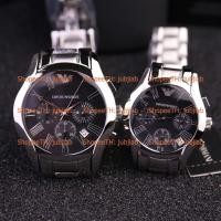 ราคา [Pre] AR0673 43mm AR0674 35mm Mens Ladies Watch Emporio Armani นาฬิกาผู้ชาย นาฬิกาผู้หญิง (787270987)