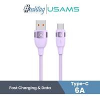 ราคา USAMS US-SJ631 U85 Type-C 6A Aluminum Alloy Fast Charging & Data Cable 2m Purple (25078696132)