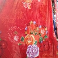 ราคา ผ้าห่มนาโนลายดอกแบบหนา6ฟุตสีสวยมาก (1849723136)