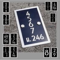 ราคา ป้ายบ้านเลขที่ เลขบ้าน เลขที่บ้าน เลือกแบบได้ อะครีลิคเลเซอร์ สไตล์โมเดิร์น พร้อมหัวหมุดสแตนเลส HOME NUMBER (6534446281)