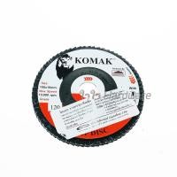 ราคา จานทรายหลังแข็ง KOMAK เบอร์ 120 ขนาด 4 นิ้ว แพ็คคู่ กระดาษทรายซ้อน ผ้าทรายซ้อน จานทรายซ้อน (2087268643)