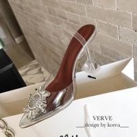 ราคา รองเท้าหัวแหลมรัดส้นส้นสูง (2437309135)