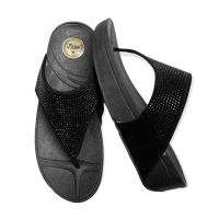 ราคา รองเท้าแฟชั่นสไตล์ฟิบฟอบ Fiitflop ✅ แบรนด์ Q'Sweet ทรงสวยใส่สบายประดับเพชรวิบวับเต็มๆพร้อมส่งสั่งเลย [886] (9476481788)