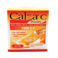 ราคา CALZA-C 1500mg Calcium L-Threonate ผสมวิตามินซี ดูดซึมง่าย ท้องไม่ผูก รสส้ม 30ซอง (6760418180)