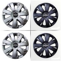 ราคา *โปรโมชั่นสุดคุ้ม* Wheel Cover ฝาครอบกระทะล้อ มี สีดำ หรือ สีบรอนซ์ ขอบ R 15 นิ้ว ลาย NISSAN wc7 (1 ชุด มี 4 ฝา) ** (18289184934)
