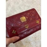 ราคา กระเป๋าสตางค์ MCM แท้ สีแดง (18700668781)