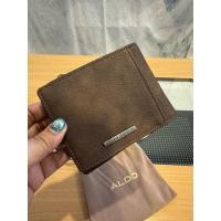 ราคา กระเป๋าสตางค์หนังสีน้ำตาล แบรนด์ ALDO Wallet (27925434160)