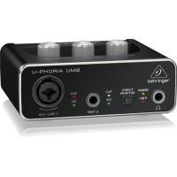 ราคา Behringer U-PHORIA UM2 รับประกัน 1 ปี ออดิโอ อินเตอร์เฟส USB Audio Interface (5286143370)