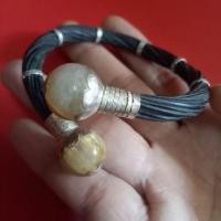 ราคา กำไลหางช้างไหมทองแอฟริกา (5515070923)