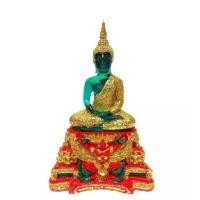 ราคา พระแก้วมรกตปิดทอง ฐานพญาครุฑ ฤดูฝน หน้าตัก 5 นิ้ว ฐานกว้าง 7.5 นิ้ว สูง 10.5 นิ้ว ประดับพลอยแดง (รับประกันสินค้าเสียหายระหว่างขนส่ง) (11055291116)