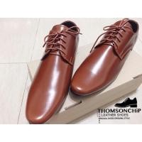 ราคา LEATHER BROWN SHOES รองเท้าหนังหัวแหลม (95013598)
