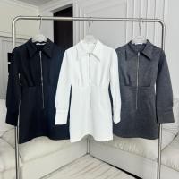 ราคา PTD490 ชุดเดรสคอโปโลแขนยาวซิปหน้า PROMTHONG (27676319091)