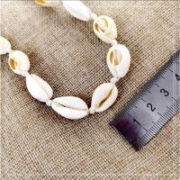 ราคา สร้อยคอ ข้อมือ ต่างหู เปลือกหอยเบี้ย ลุคสบายๆ อารมณ์ชายทะเล เที่ยวทะเล เปลือกหอยจริง shell สีขาวสะอาด สวยงาม (18890144401)