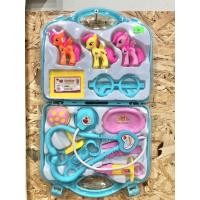 ราคา ของเล่น ชุดกระเป๋าคุณหมอ เด็กน้อย สีฟ้า อุปกรณ์พร้อมมากจ้าา (25716494807)