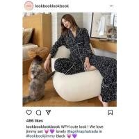 ราคา lookbooklookbook lookbookjimmy สีดำ ใส่ 1 ครั้ง (12526498925)