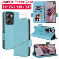 ราคา เคสโทรศัพท์หนัง ฝาพับแม่เหล็ก กันกระแทก พร้อมช่องใส่บัตร สําหรับ Vivo Y27s Y 27s Y17s Y 17s Y36 Y 36 Y78 Y 78 Y56 Y 56 Y16 Y 16 VivoY27 VivoY36 VivoY78 VivoY17s 4G 5G 2023 (18182524593)
