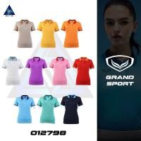 ราคา **ลดแล้วลดอีก30%** GRAND SPORT รหัส 012798 แกรนด์สปอร์ต เสื้อโปโลผู้หญิง ชุด 1 ของแท้100% (24113579244)