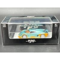 ราคา TPC 1/64 Diecast Model Car  Regera diecast. Ice Blue with orange. (28706418776)