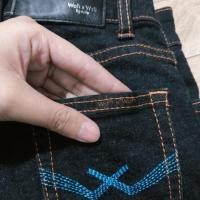 ราคา กางเกงยีนส์ Waft x Weft แท้ HIGH SKINNY H.Blue Bird (Rinsed) (1423421621)