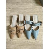 ราคา รองเท้าสลิปเปอร์ส้นเตี้ย Size35 รองเท้ามือ1 (16643634113)