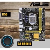 ราคา 1150/ MAINBOARD/ GIGABYTE GA-H81M-D/ DDR3/ GEN4 (22819806090)