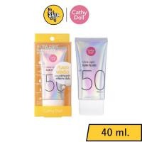 ราคา Cathy Doll Ultra Light Sun Fluid SPF50 PA++++ ขนาด 40ml เนื้อครีมยังบางเบามาก (หลอดสีเทา) (15453579470)