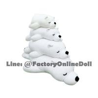 ราคา ตุ๊กตาหมีขี้เซา ขั้วโลก สีขาว 50-100 cm เส้นใยไมโคร นุ่มพิเศษ [ราคาโรงงาน] (1263662705)