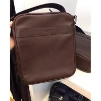 ราคา ขายเท!! ของแท้!! Coach Men กระเป๋าทรงกล่อง สีน้ำตาล หนังทั้งใบ มีรอยสะกิดที่ขอบกระเป๋า (1270543226)