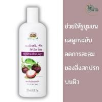 ราคา สบู่เหลวเปลือกมังคุด อภัยภูเบศร 250มล. ทำความสะอาดผิวกาย (29674858708)