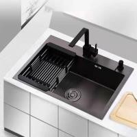 ราคา อ่างล้างจาน อ่างล้างจาน 304 อ่างล้างจานสแตนเลส 72cm*45cm อ่างล้างจานผัก อ่างล้างจาน 304 อ่างล้างจาน (23979875453)