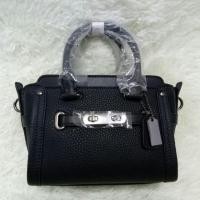 ราคา COACH SWAGGER. C613 กระเป๋าหนังแท้กระเป๋าแฟชั่นกระเป๋าสะพายไหล่เดี่ยว crossbodyโทน3สี (2286064851)