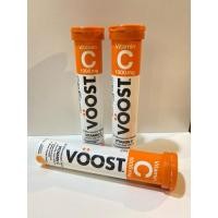 ราคา Voost Vitamin C 1000 mg. Effervescent 20 Tablets วิตามินเม็ดฟู่ Exp. 01/2026 (28854189140)