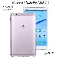 ราคา เคสซิลิโคนกันกระแทก Huawei MediaPad M3 8.4 Tablet Case TPU Silicon Transparent For 2016 BTV-DL09 BTV-W09 8.4'' Slim Airbag Cover Anti-fall (3397299382)