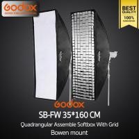 ราคา Godox Softbox SB-FW 35*160 cm. Quad Assemble Softbox With Grid ( Bowen Mount ) (7514195860)