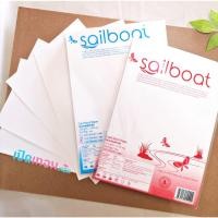 ราคา กระดาษการ์ดขาว Sailboat ขนาด A4 กระดาษ 150 แกรม 50 แผ่น และ 180 แกรม 125 แผ่น ( จำนวน 1 แพ็ค ) (19906684653)