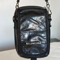 ราคา Balenciaga phone bag หนังแท้มือสอง (28614047565)