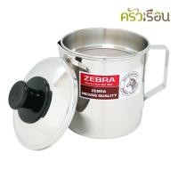 ราคา Zebra หม้อกรอง อเนกประสงค์ 1 ลิตร ปากเท ตราหัวม้าลาย 151101 หม้อกรองน้ำมัน เก็บน้ำมัน (1055200214)