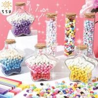 ราคา สีพาสเทล 540แผ่น กระดาษพับดาว เรืองแสง กากเพชร พับดาว ดาวกระดาษ กระดาษพับดาวเรืองแสง กระดาษพับ Origami DIY Paper#B-102 (27071441410)