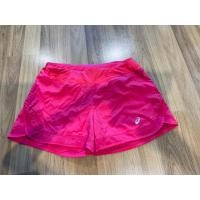 ราคา ASICS Running Pants - กางเกงวิ่งขาสั้น เอสิคส์ เอวยางยืด 26-32 นิ้ว สีชมพู ใส่ออกกำลังกาย ลำลอง ของแท้ มือสอง (24109312026)
