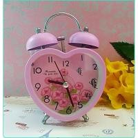 ราคา นาฬิกาปลุกสไตล์หวานแว๋วรูปหัวใจ( โลหะ) (2792915880)