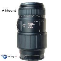 ราคา เลนส์ออโต้ ยี่ห้อ Sigma Af 70-300 f4-5.6 D DL Tele macro Execellent พร้อมฝาหน้าท้าย (28826610651)