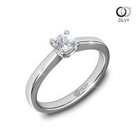 ราคา Zilvy - แหวนหญิงเพชรน้ำร้อย 0.20 กะรัต (GR1079) (3482043073)