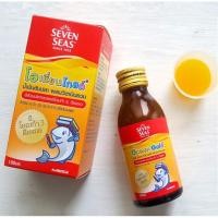 ราคา Seven Seas Ocean Gold 100ml สูตรบำรุงสมอง มี OMEGA-3 และ DHA สูง ช่วยเพิ่มความจำ (7152408024)