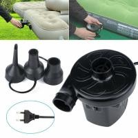 ราคา Air Pump เครื่องสูบลม ที่สูบลม ปั๊มเป่าลมยาง ที่สูบลมไฟฟ้า 3 in 1 พกพาได้ พร้อมหัว 3 ขนาด (1989462482)